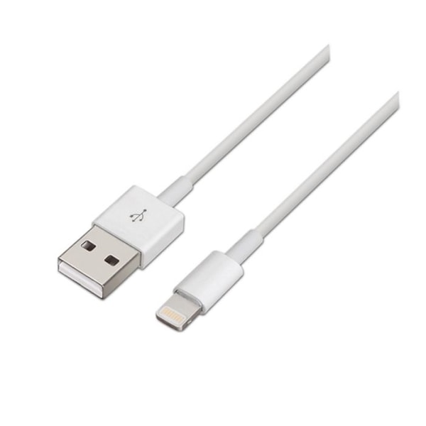 Aisens USB A Kabel - Lightning 2.0 Hvid 1 Meter