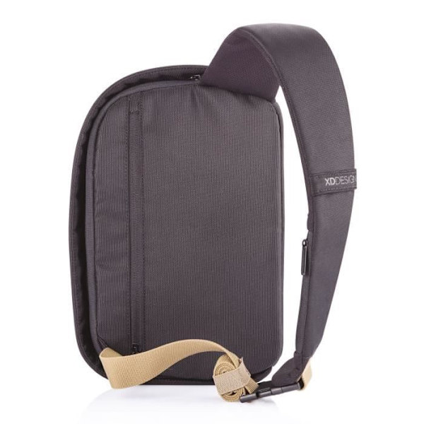 Sidsäck - XD Design - Bobby Sling - Stölder - Vattentålig - Inbyggd USB Svart