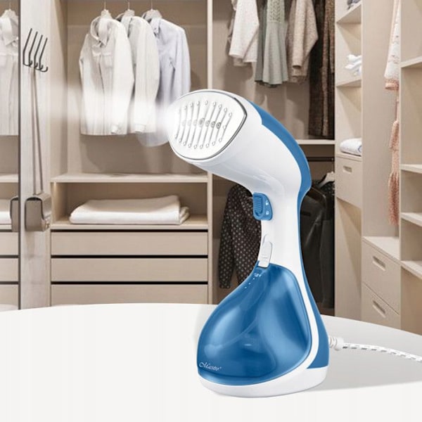 Dampftårn Maestro, 1500W, vandbeholder 240 ml, blå, MR-355-BLUE hvid, blå