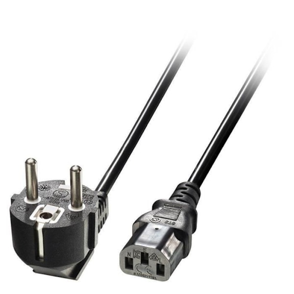 LINDY IEC netkabel - 2m