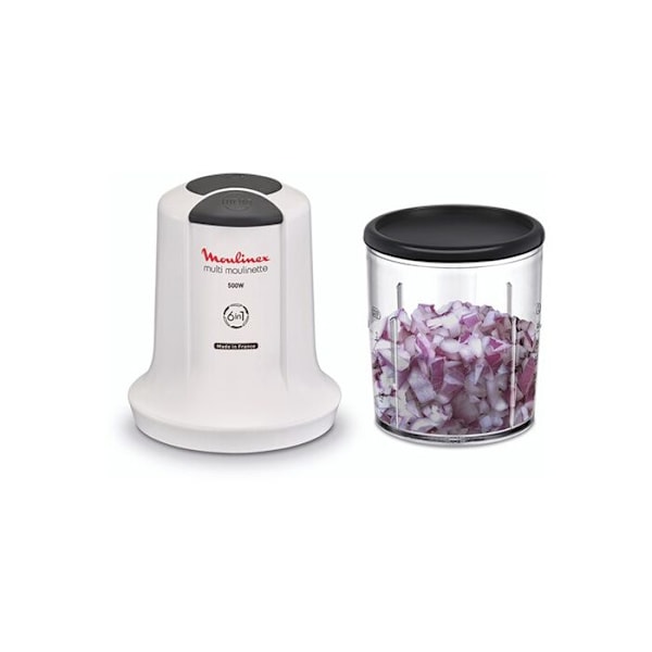 Hachoir - Moulinex - Multimoulinette AT723110 - 6 i 1 - Vit - Liten Hushållsapparat Vit