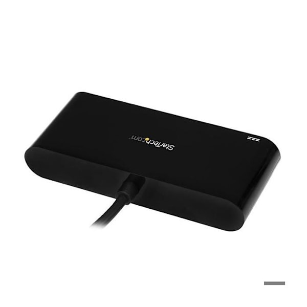USB 3.0 - STARTECH - 3-porttinen - Gigabit Ethernet - Power Delivery - Kompakti ja kannettava
