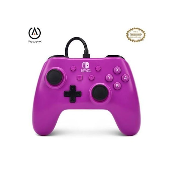 Grape Lila Kabelansluten Controller-Tillbehör-SWITCH Lila