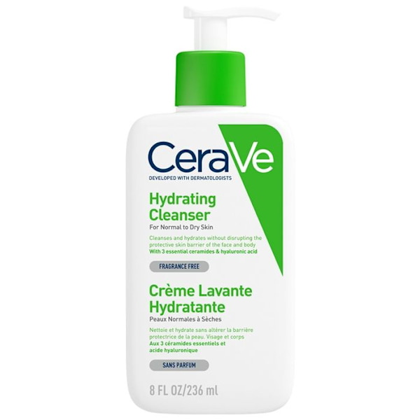 Cerave kosteuttava puhdistusvoide 236ml Läpinäkyvä