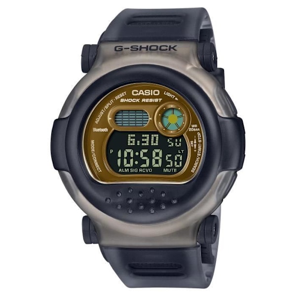 CASIO Watch - Herr - G-B001MVB-8ER - Vattentät 20 ATM - Grå plastrem Grå