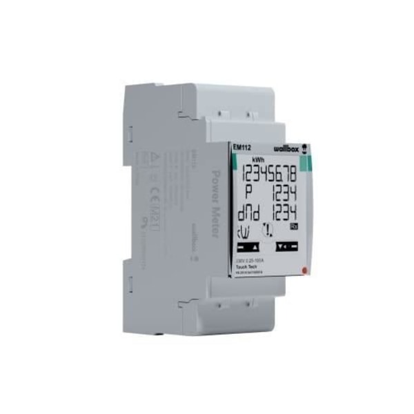 Wallbox Power Meter Enkeltfaset - Wallbox - Mtr-1P-100A - Kablet