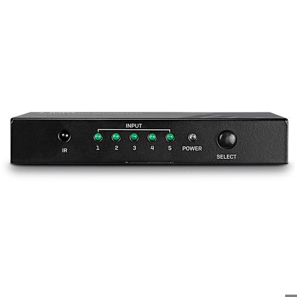 HDMI-switch - LINDY - 5 porte - Høj kvalitet - Kompakt - 3840 x 2160 pixels