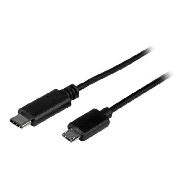 USB-C – Micro USB -kaapeli 50 cm - STARTECH - Lataus ja synkronointi - Musta