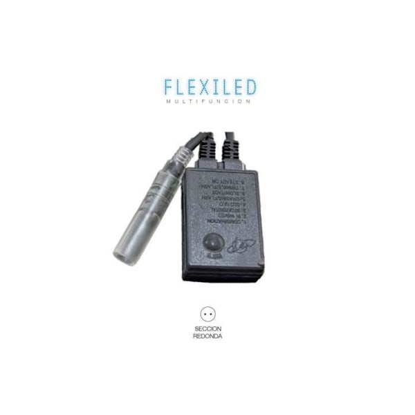 Programmer Tube Flexiled 50m - GENERISK - IP44 - Inomhus-Utomhus - 8 Program - Elektrisk