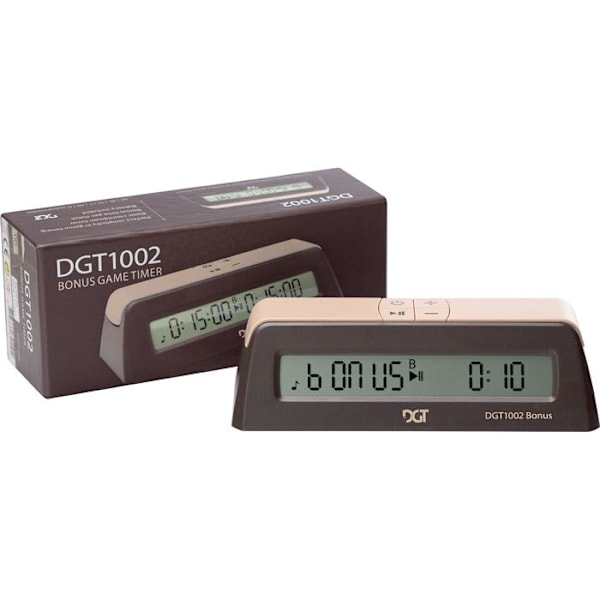 DGT 1002 digitaalinen shakki-kellon bonusajastin
