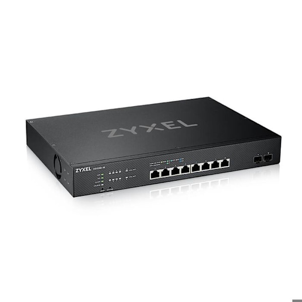 Administreret switch - Zyxel - XS1930-10 - 8 RJ-45 porte - 2 SFP+ moduler - 200 Gbit/s