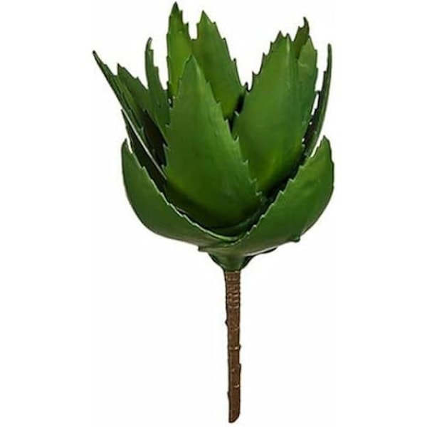 Koristekasvi - IBERGARDEN - Aloe Vera - 13 x 24,5 x 14 cm - Muovi - 6 kpl:n sarja Grön