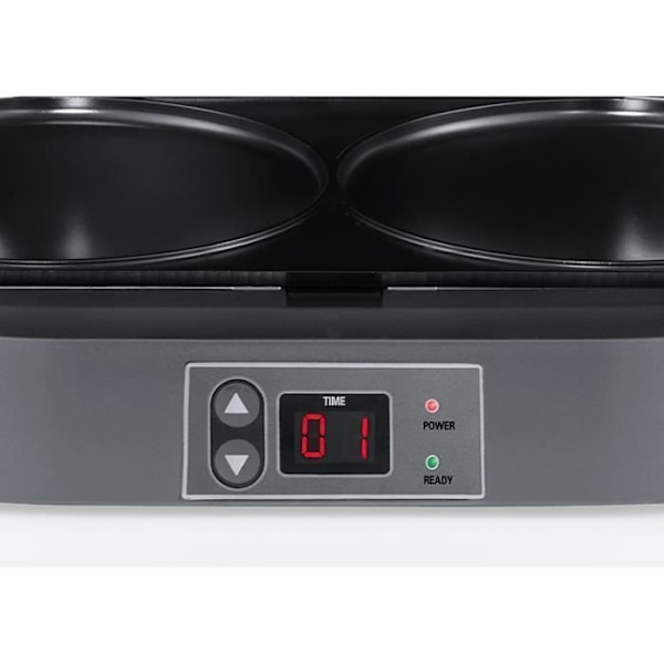 Crêpière - Flama - 4902FL - 1300W - 2 rum - Non-stick