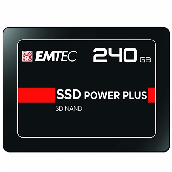 EMTEC SSD Power Plus - Solid State Drive - 240 Gt - sisäinen - 2,5" - SATA 6 Gb-s