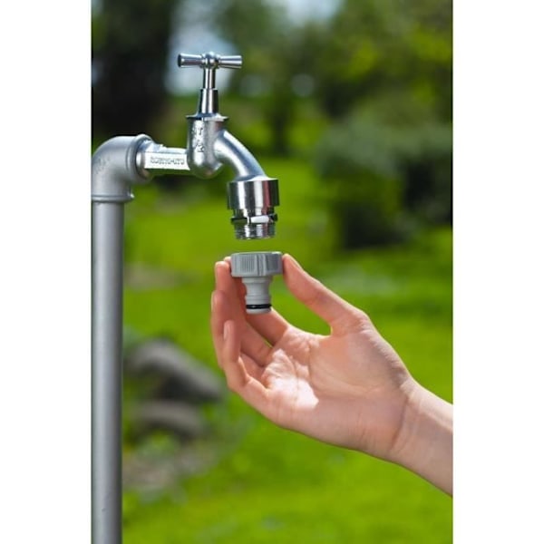 GARDENA tapnæse 26/34 gevind - Havevanding - Grå - 130x80x40mm