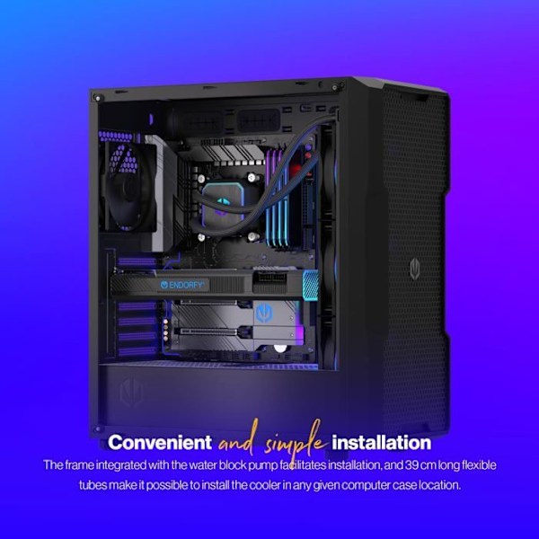 AIO-CPU jäähdytys - ENDORFY - Navis F360 - 360 mm - ARGB - Korkea suorituskyky
