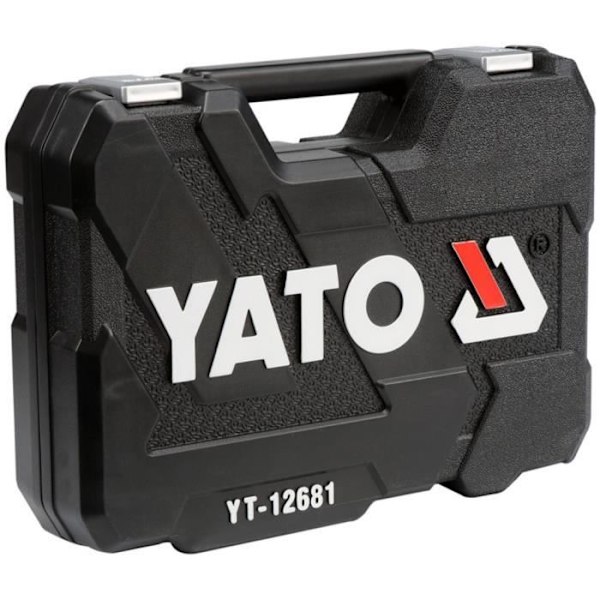 YATO Työkalusetti 94 kpl Mustaa Metallia YT-12681