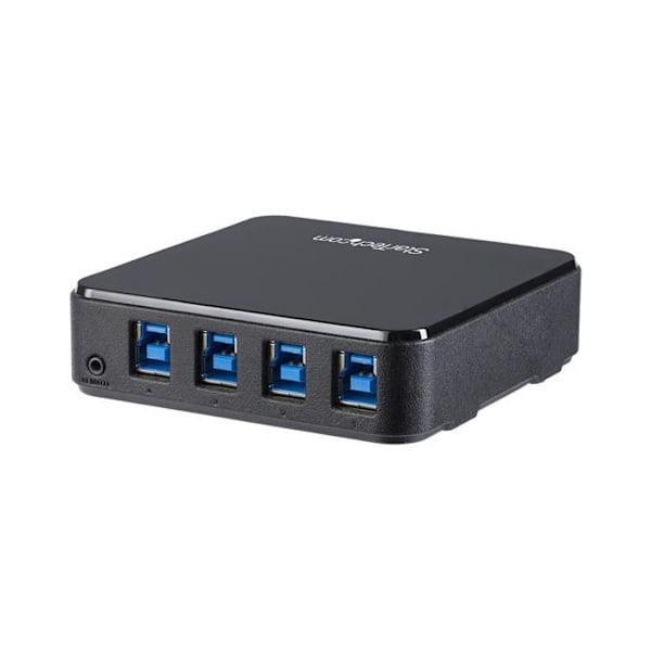 USB 3.0-hub - STARTECH - Delningsswitch med 4 ingångar / 4 utgångar - Strömförsörjning via USB
