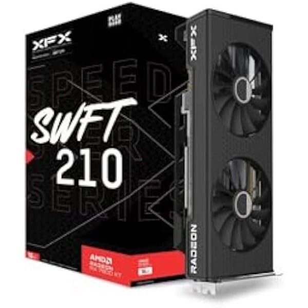 Grafiikkakortti - XFX - Speedster SWFT210 - Radeon RX 7800XT - 8 Gt - 256 bittiä - PCIe 4.0