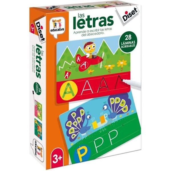 Diset - avoimet kirjaimet, monivärinen () - 463863