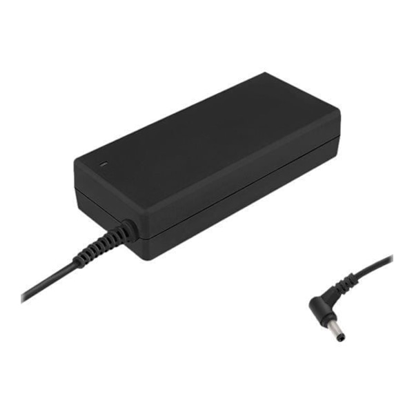 Strømforsyning - Qoltec - CA 100-240 V - 90 Watt - Sort