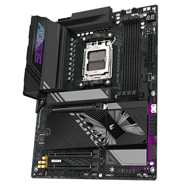 Moderkort - GIGABYTE - X870E A ELITE WIFI7 - Socket AM5 - DDR5 - Wi-Fi 7