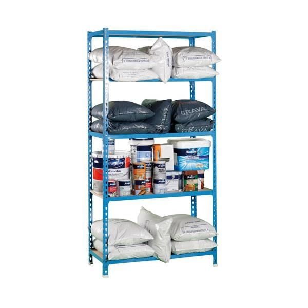 Metalhylde 'Kit Maderclick 5/500' Blå 2000x1000x500 mm