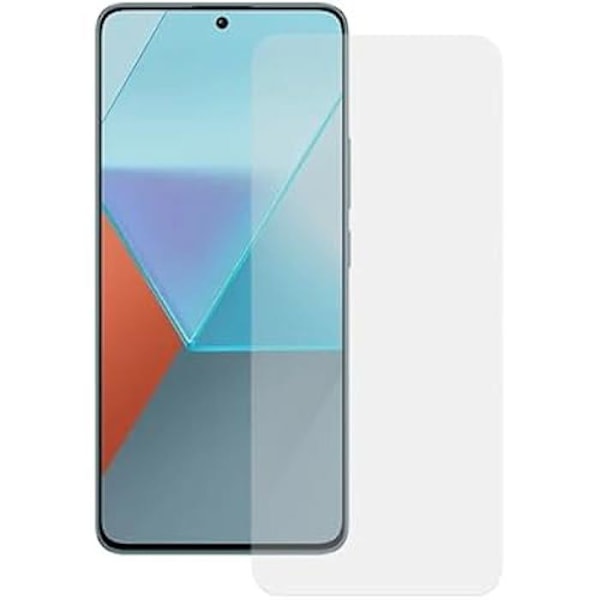 KSIX smart your tech skærmbeskytter til Xiaomi Redmi Note 13 Pro+ 5G, hærdet glas, Resis. 9H, tykkelse 0,3 mm, sort kant, Svart