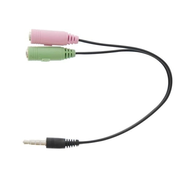 Dobbelt Jack 3.5mm hun til Jack 3.5mm han Du har for nylig købt en ny bærbar computer eller en Ultrabo...