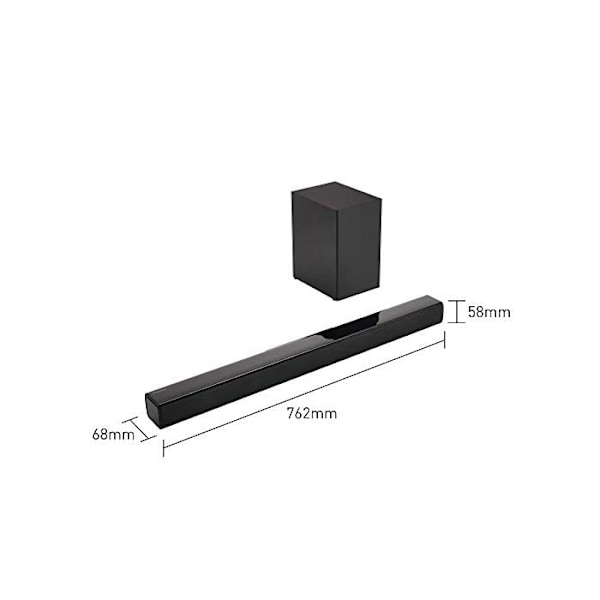 Panasonic SC-HTB100 Soundbar 45W Bluetooth HDMI ARC USB Svart
