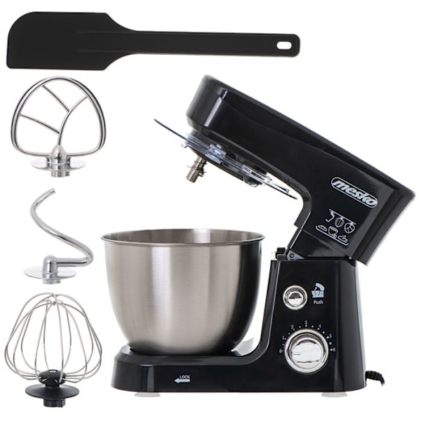 Monitoimikone Kokkikoulu Leipomo Messinki 3,5L Mesko MS4217 1200W Musta 85094000