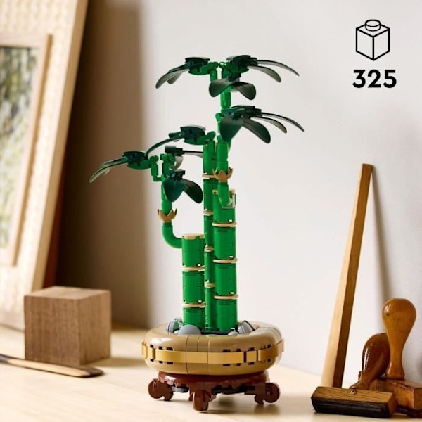 LEGO Botany 10344 Lucky Bamboo - Konstgjord växt och heminredning Grön