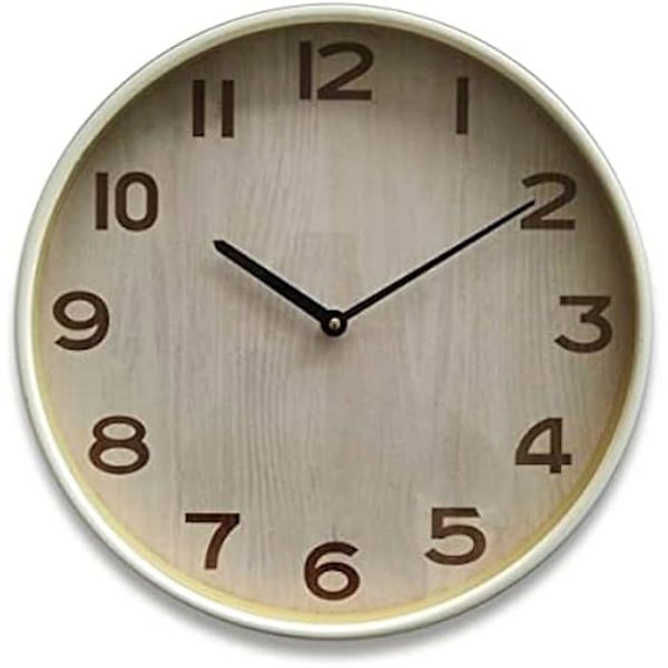 Seinäkello - VERSA - S3410717 - Monivärinen - MDF Puulasi - 41,5 cm Flerfärgad