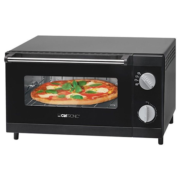 Mini pizzaovn 12L Clatronic MPO 3520 Sort