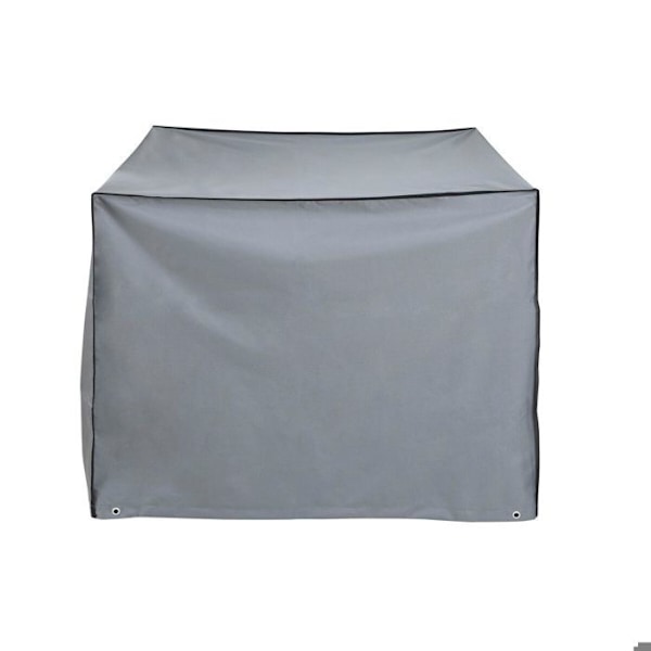 Stolsöverdrag - DKD Home Decor - Svart/Mörkgrå - Aluminium - Polyester - 1 styck svart/mörkgrå
