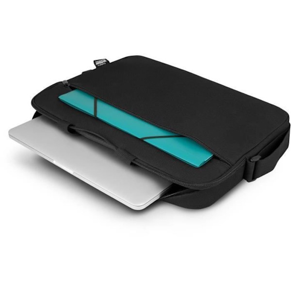 URBAN FACTORY Kannettavan tietokoneen laukku TLS15UF 15.6 '' - Integroitu asiakirjapidike - Vettä hylkivä nailon 600d
