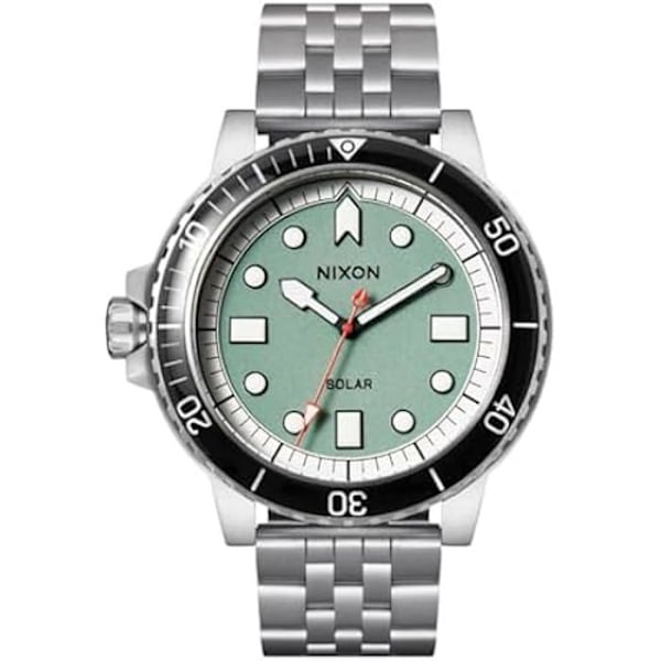Nixon Unisex Analog Quartz Watch with Stainless Steel Bracelet A1402-5235-00 Rostfritt stål