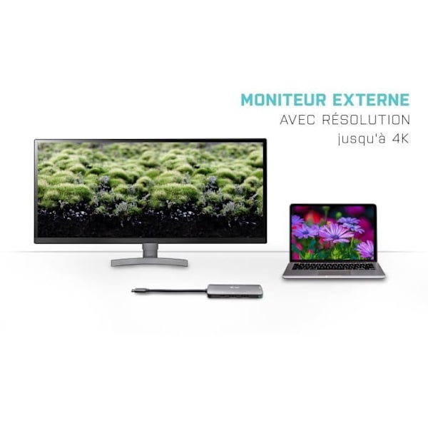 i-tec - USB-C Nano 4K -telakointiasema -