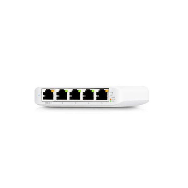 Managed Ethernet Switch - TEKNISKA SPECIFIKATIONER - 5 RJ-45 Gigabit Ethernet-portar - IEEE 802.3af/at
