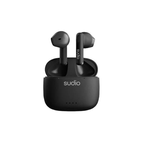 Hörlurar - SUDIO - A1 - Bluetooth - Autonomi 30h - Svettresistent Svart