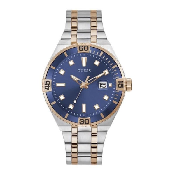 Ur - Guess - Premier GW0330G3 - Rustfrit stål - Vandafvisende 50m - Unisex Silver, Rose Gold, Blue
