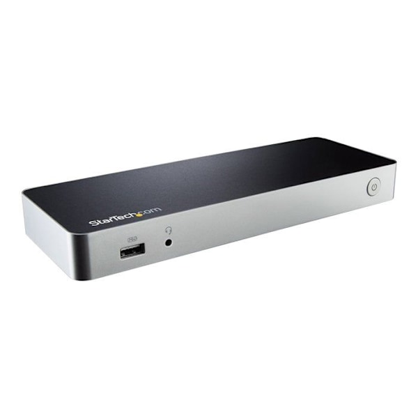 STARTECH Dual Display USB-C -telakointiasema Windows-kannettavalle PC:lle - MST ja Power Delivery 60 W - HDMI-sovittimet