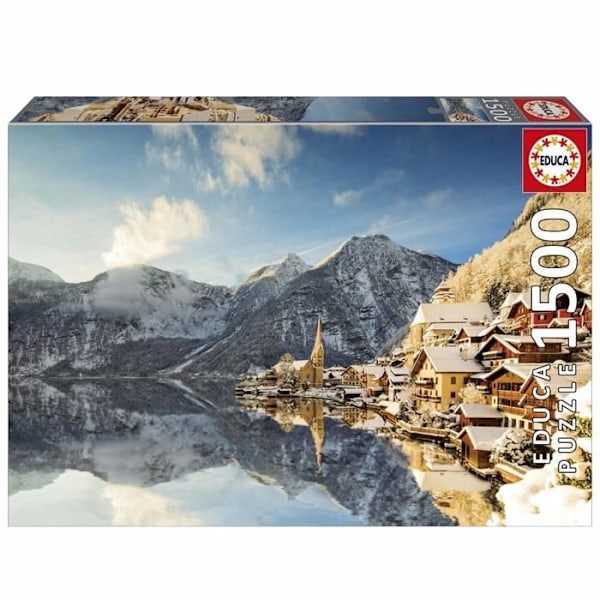 Puzzle med 1500 brikker: I går i Hallstatt
