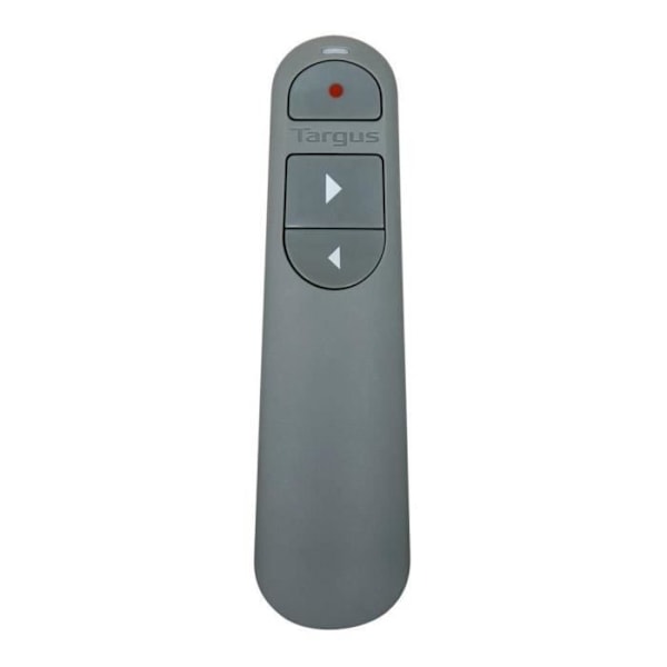 TARGUS CONTROL PLUS DUBBELLÄGE ANTIMIKROBIELL PRESENTER MED LASER - TEL Grå