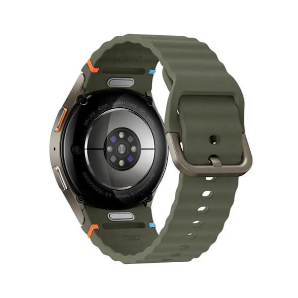 Samsung Galaxy Watch7 44 mm Round Face Smartwatch i grönt med 1,47" pekskärm, anslutning, WiFi 5, NFC