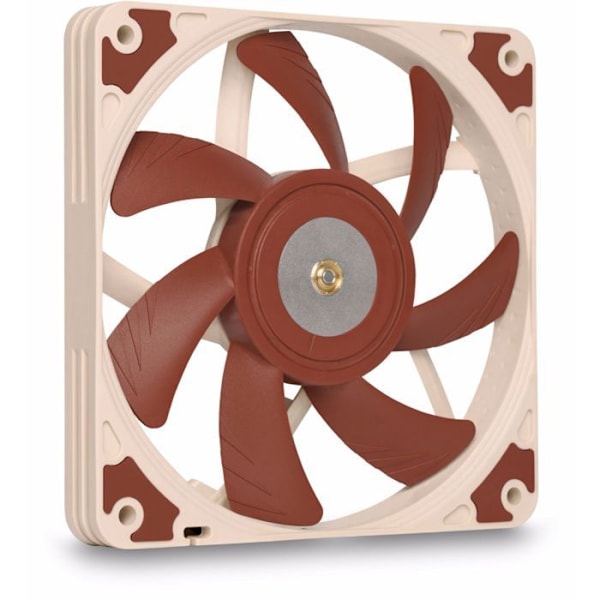 Ventilator - Noctua - NF-A12x15 FLX - 120mm - Beige - 15mm tyk