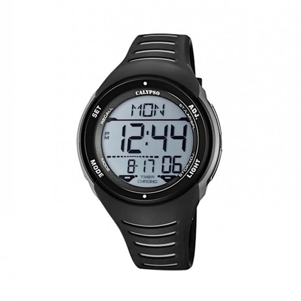 Montre Calypso digital sort - CALYPSO - Mand - Silikone / plastik - Kvarts Kvartsrörelse