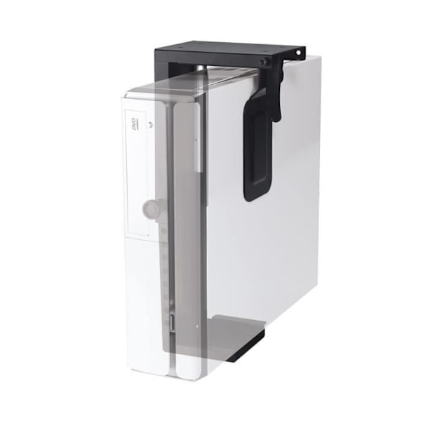 PC-bordstöd - NEWSTAR - CPU-D075BLACK - 10 kg Max - Höjdjusterbar - Vertikal installation