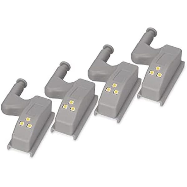 4 LED-saranan sarja - KSIX SMART YOUR TECH - 3 LED-valoa - Lämmin valkoinen 3000 K - Kytkin mukana Vit varm