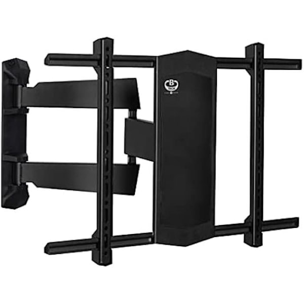 Support væg-tv - B-TECH - BT8226/B - Inklinerbar - Drejbar - Til tv op til 65 tommer - Sort Sort